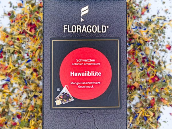 Floragold Schwarztee Hawaiiblüte