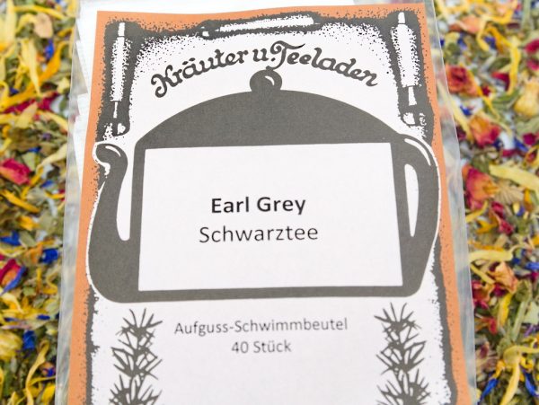 Schwimmbeutel Schwarztee Earl Grey