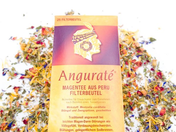 Beutel Angurate - Magentee aus Peru