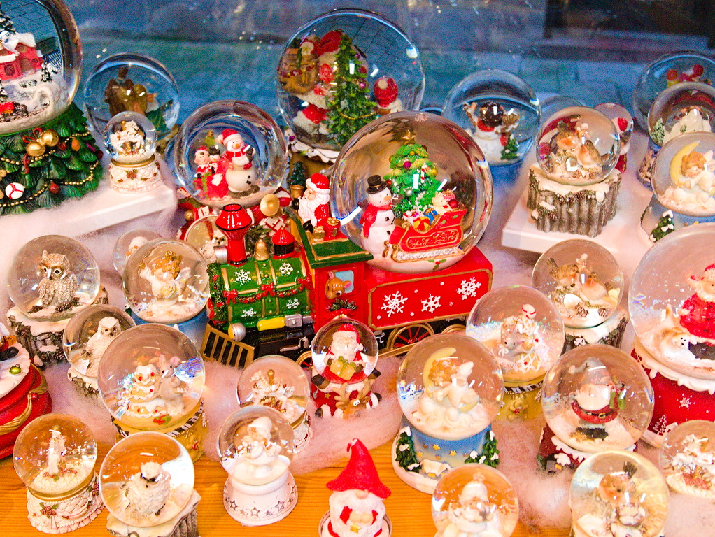 Schneekugeln - Nostalgie pur