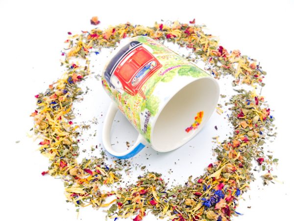 Becher mit Geschenkkarton -  Auto