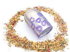 Thermobecher aus recyceltem Edelstahl - silber