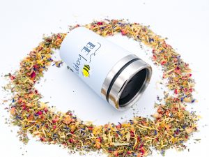 To go Becher hellblau