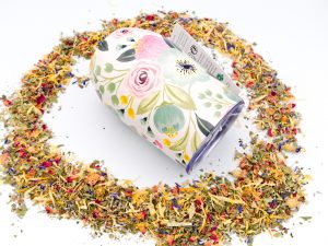 Thermobecher aus recyceltem Edelstahl - Blumen