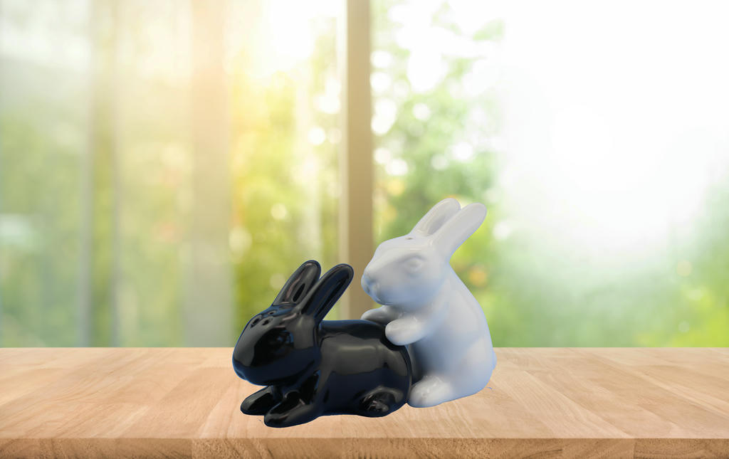 Salz - und Pfefferstreuer Hasen – Bild 2