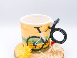 Keramiktasse Fahrrad