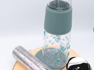 Glas Karaffe bedruckt 1,25 Liter