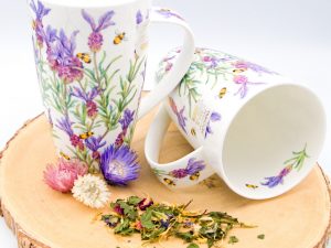 Porzellantasse Dunoon Lavendel