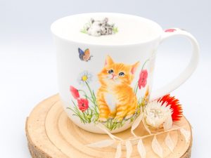 Porzellantasse Dunoon Katzen