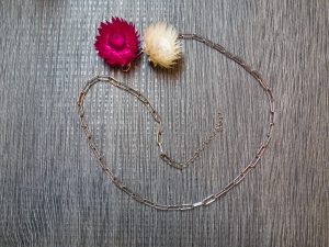 Collier Edelstahl Glieder
